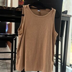 Old Navy Luxe Rib-Knit Swing Tank Top